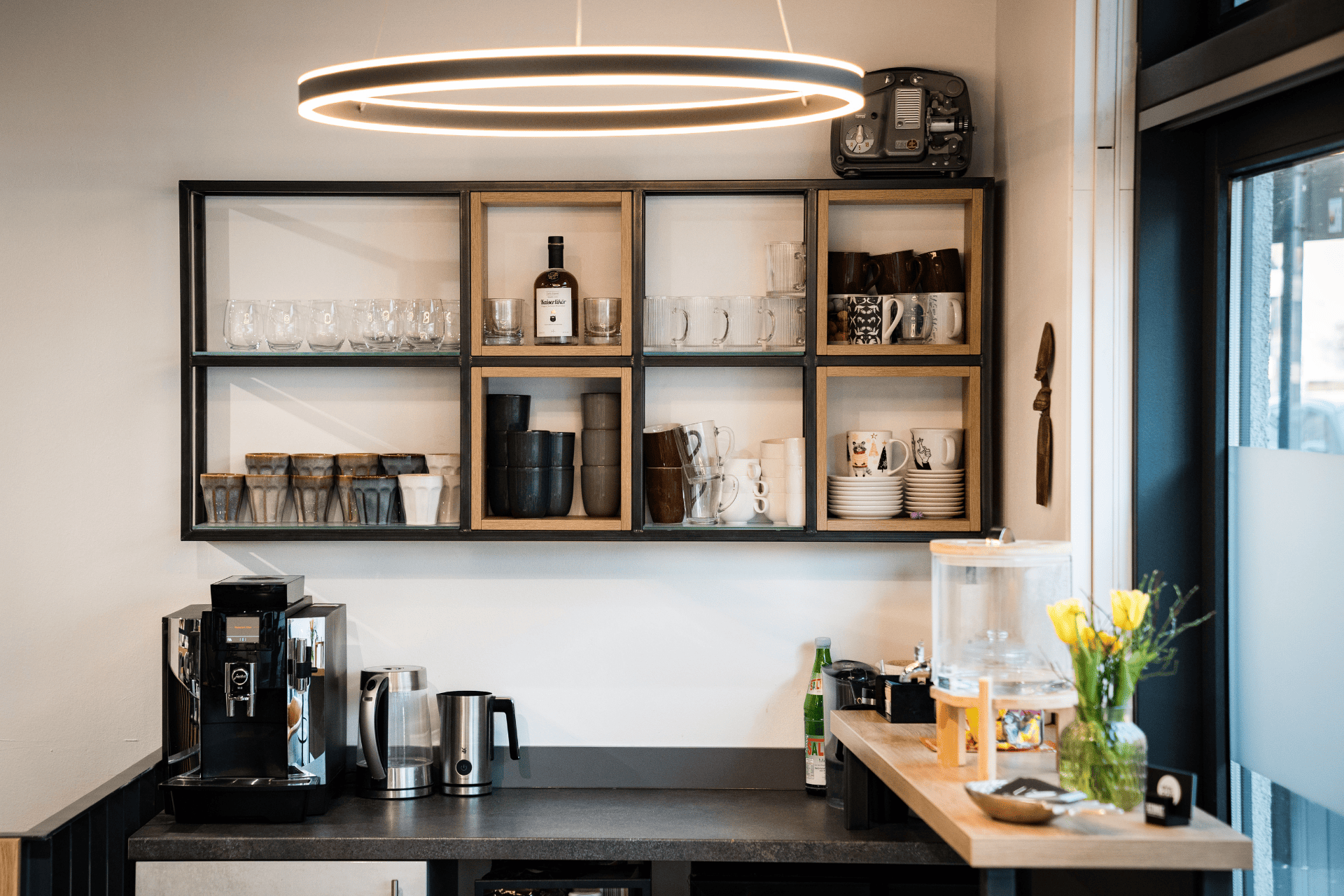 Teeküche im Friseursalon